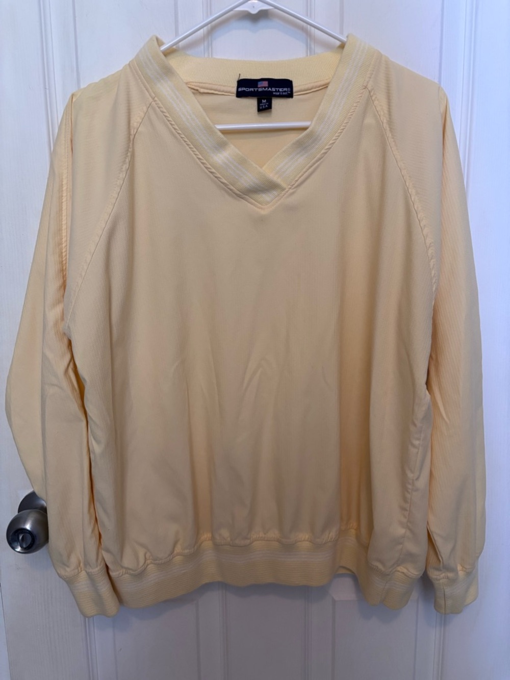 Sportsmaster Womens Golf/Sports Pullover Yellow Size M